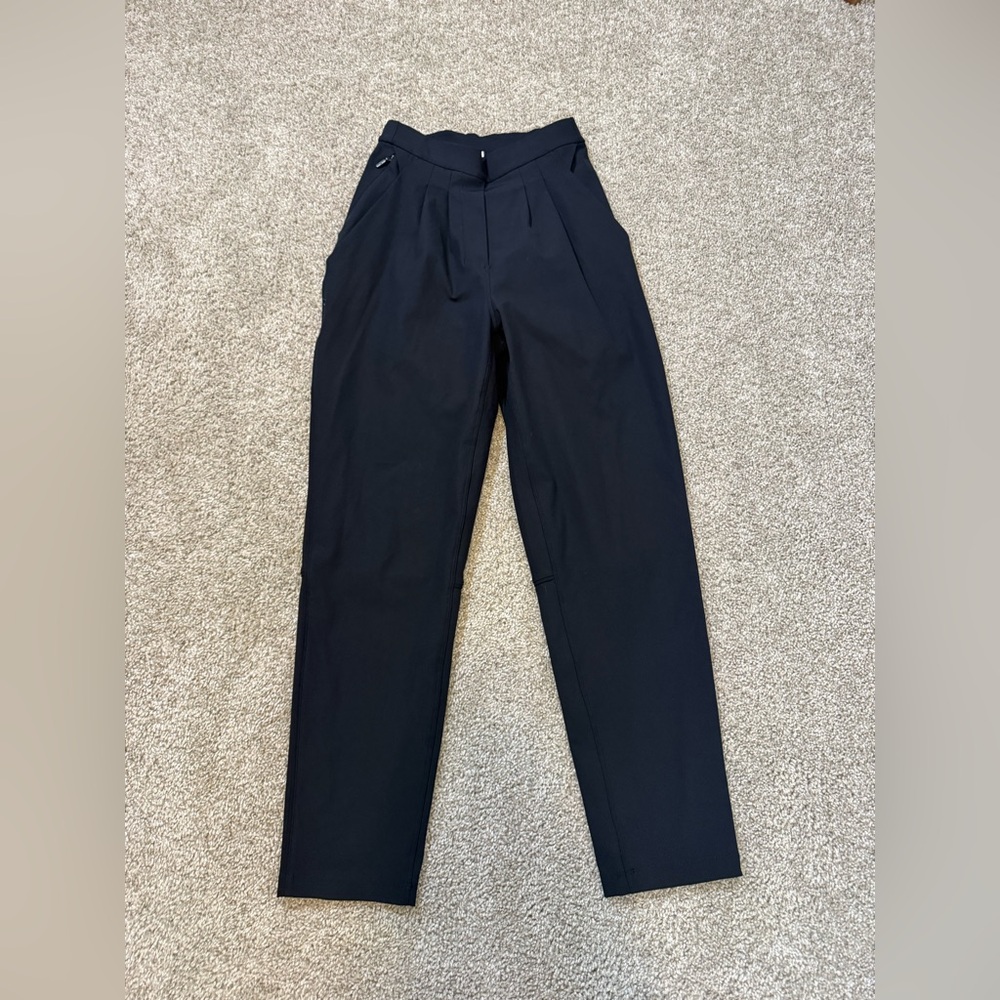 Lululemon Essential High-Rise Trouser Black 2 - Picture 5 of 11
